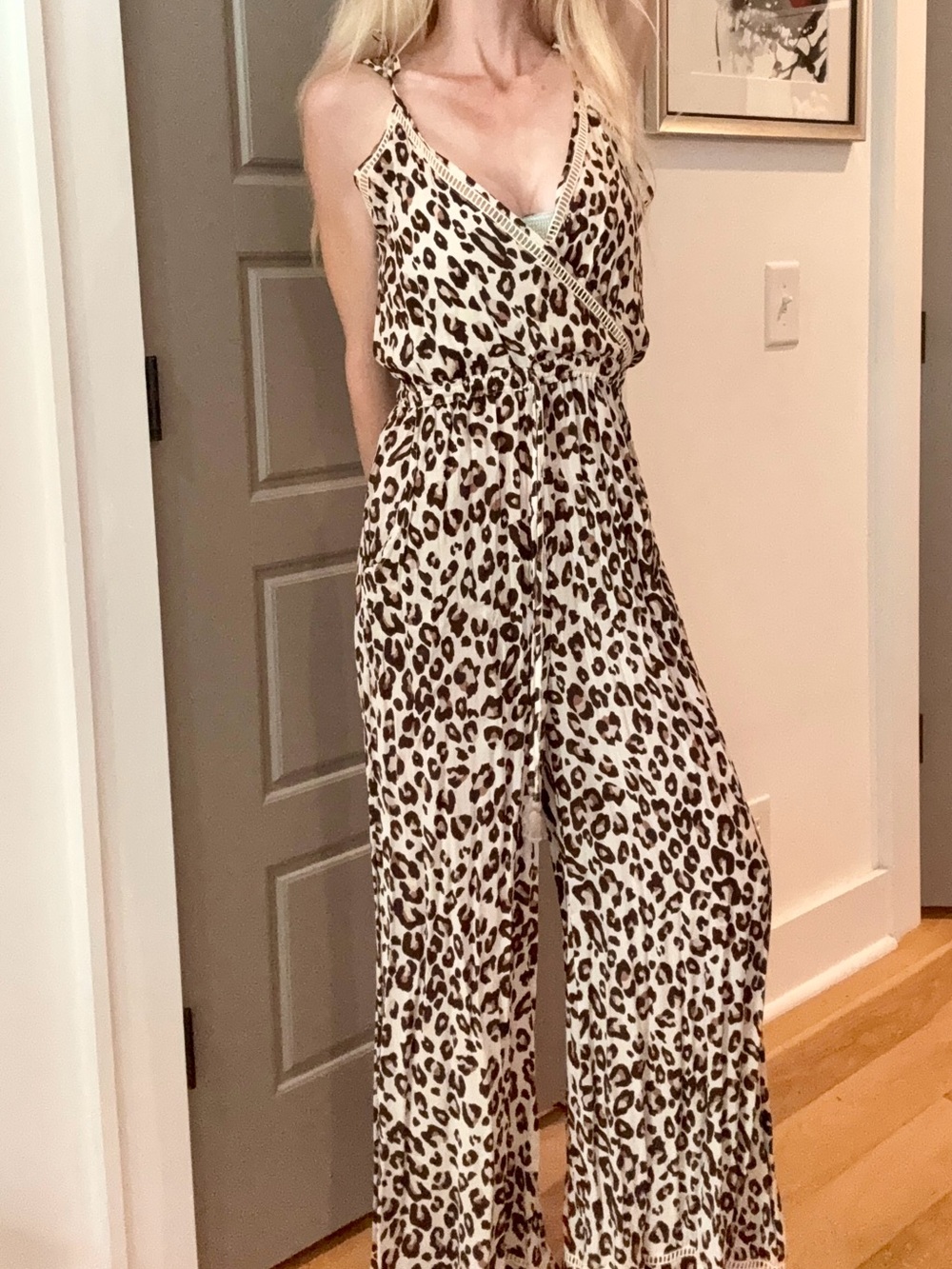 Spell & the Gypsy Collective - Leopard Print Wide-Leg Jumpsuit